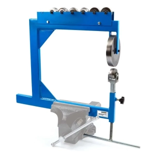 Stroj na tváření plechu MINI ANGLICKÉ KOLO, upnutí do svěráku, 8 rolen, 12.5 kg
