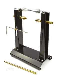 Deluxe vyvažovačka motocyklových kol s nastavitelnými rameny pro kola šířky až 9" s příslušenstvím