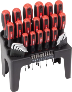 Sada šroubováků, bitů a Inbus klíčů, 44 dílů, Welzh