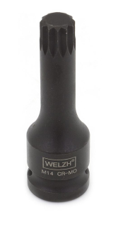 Hlavice zástrčná 1/2" XZN, M10, Welzh